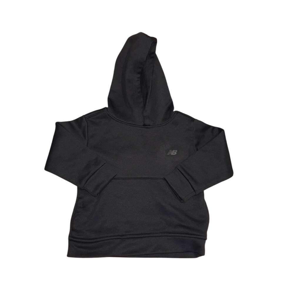 New Balance Black Hoodie Sweater Baby Size 18 Months Athletic‎ Pullover NB Logo